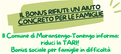 Novità TARI 2026! Bonus Sociale Rifiuti