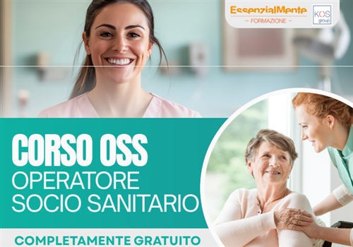 Corso OSS operatore socio sanitario - gratuito
